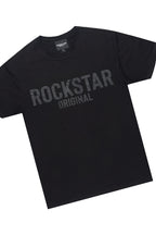 Sana Black T-Shirt/Stacked Track Pant Set