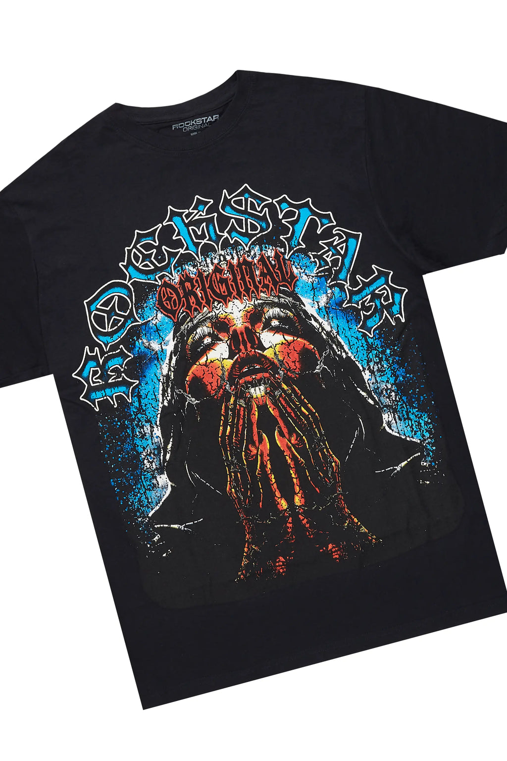 Dallan Black/Blue T-Shirt/Stacked Flare Jean Bundle