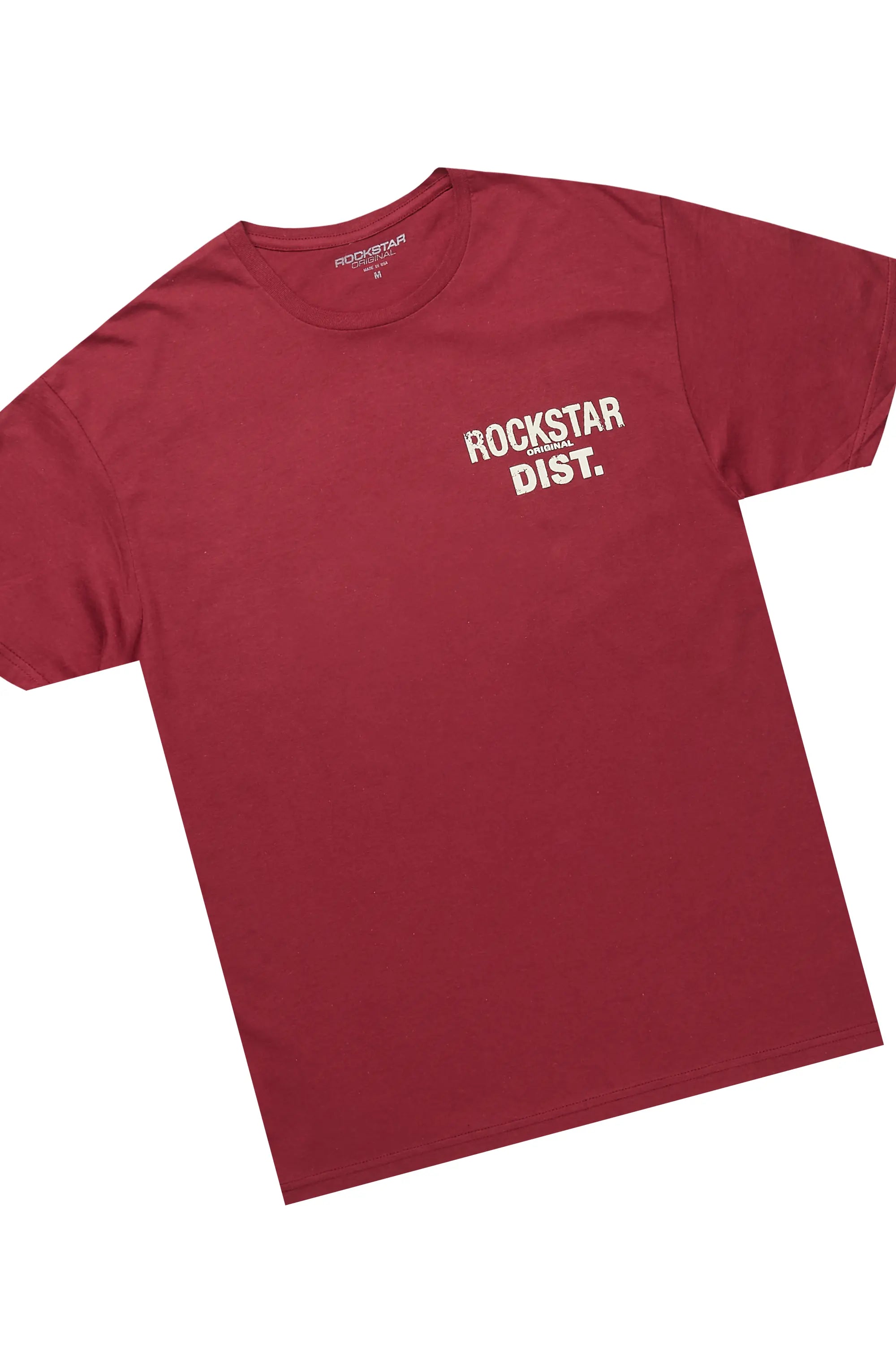 Lake Burgundy T-Shirt/Tapestry Short Set