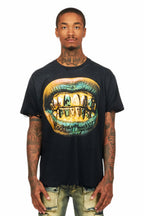 Gonen Black Oversized Graphic T-Shirt