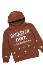 Boys Scottie Brown Baggy Stacked Track Set