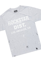 Scottie Heather Grey T-Shirt/Stacked Flare Track Pant Set