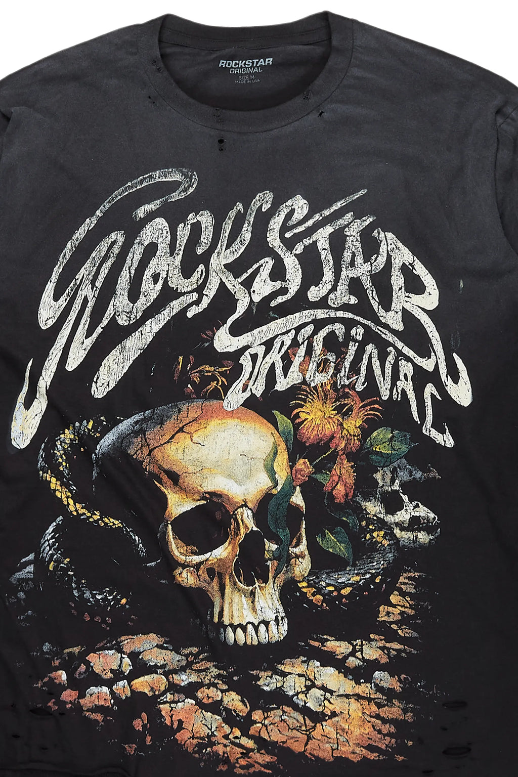 Anby Black Long Sleeve Graphic T-Shirt