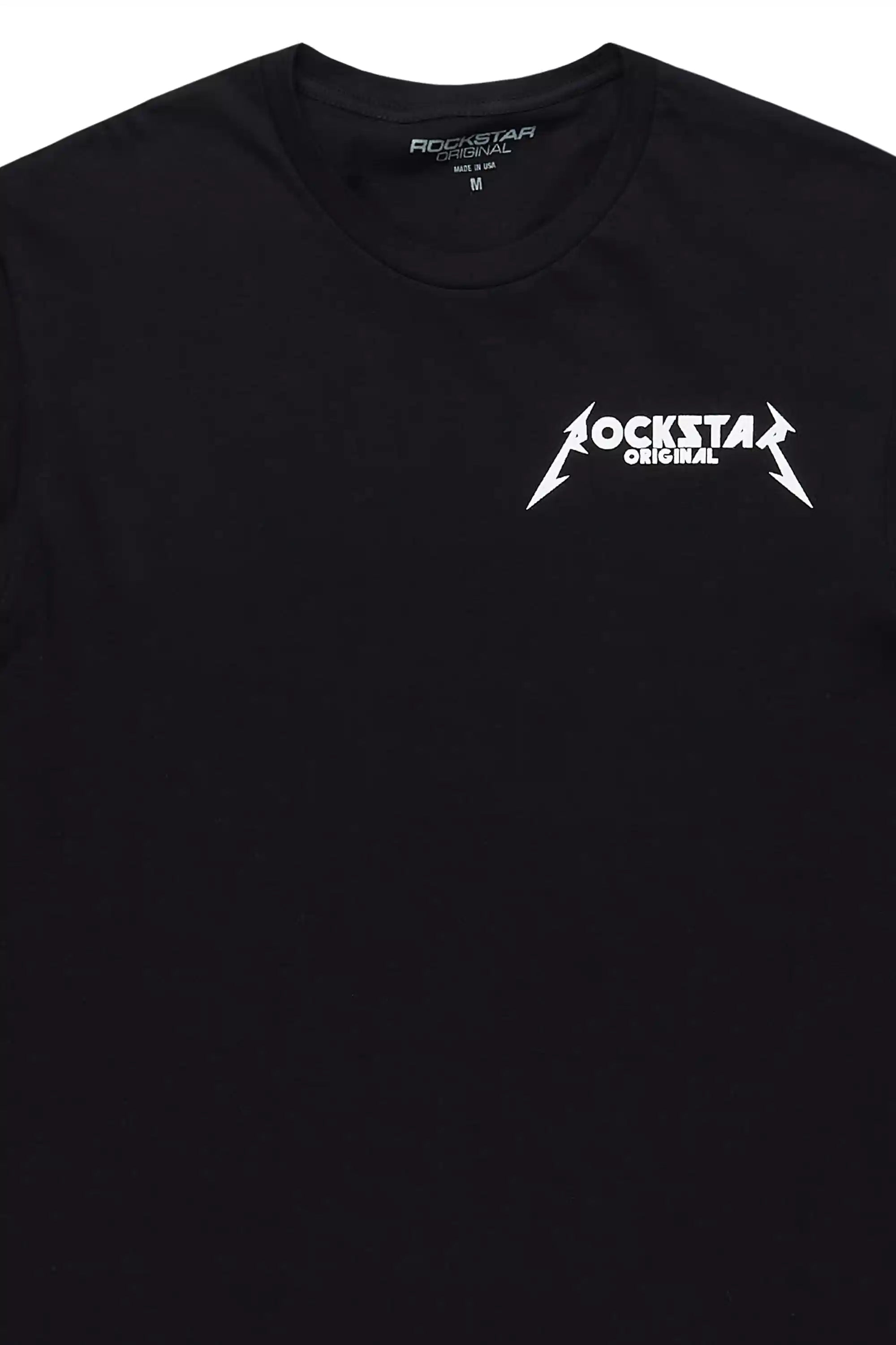 Diogo 2.0 Black/White Graphic T-Shirt