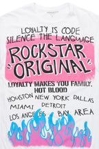 Beno White Oversized Graphic T-Shirt