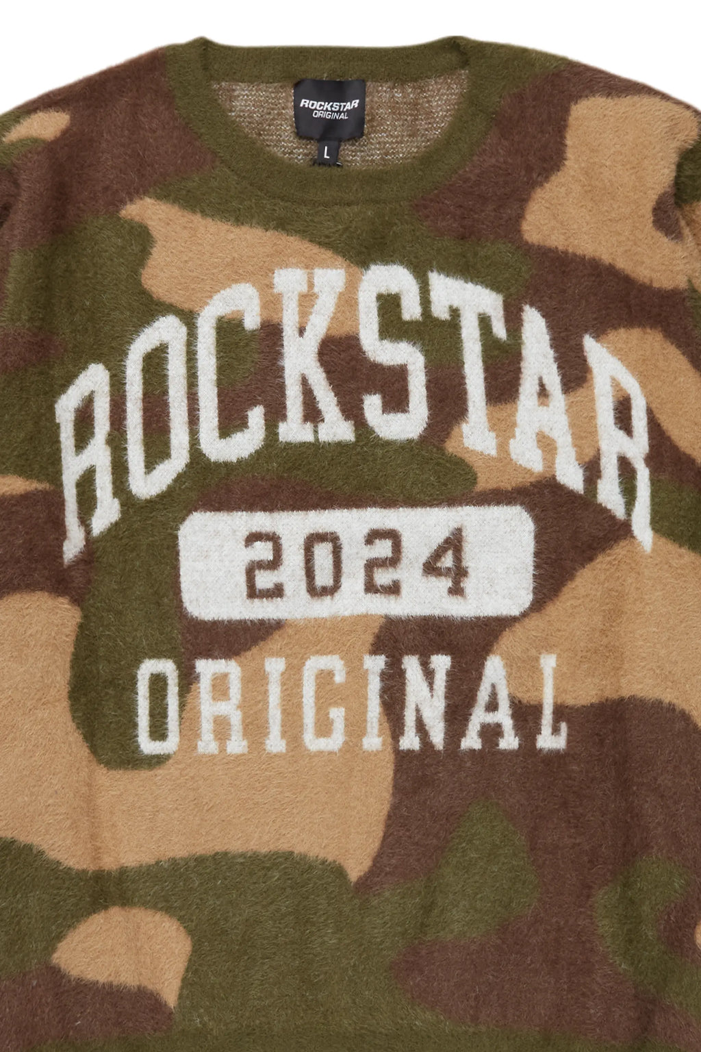 Cavell Camo Knit Sweater