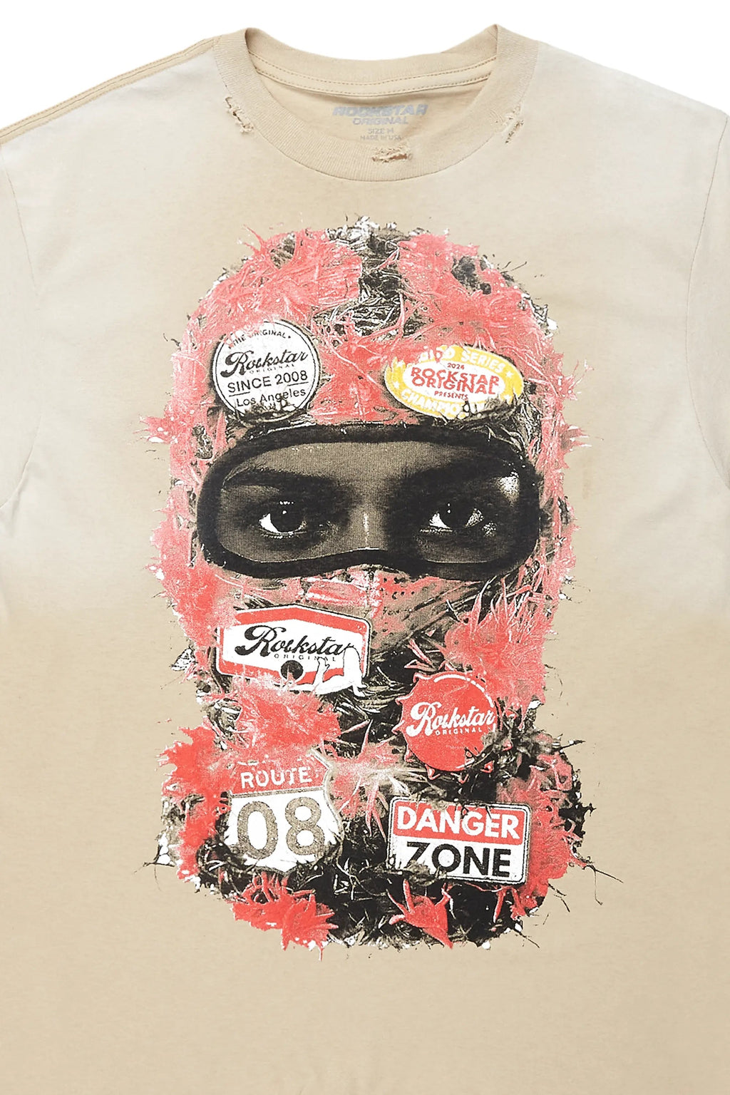 Juleisha Beige Oversized T-Shirt