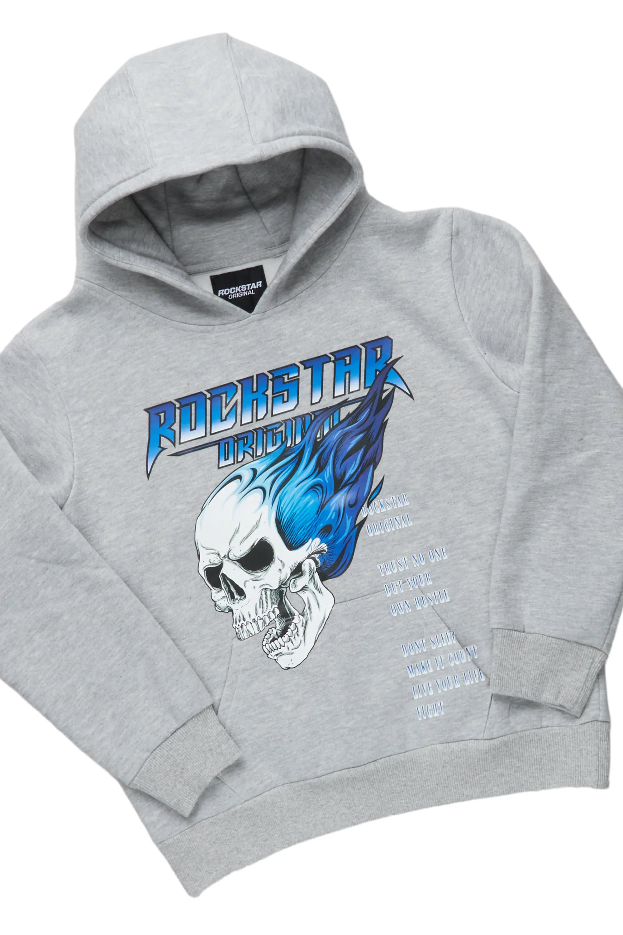 Boys Ward Grey Slim Fit Track Set