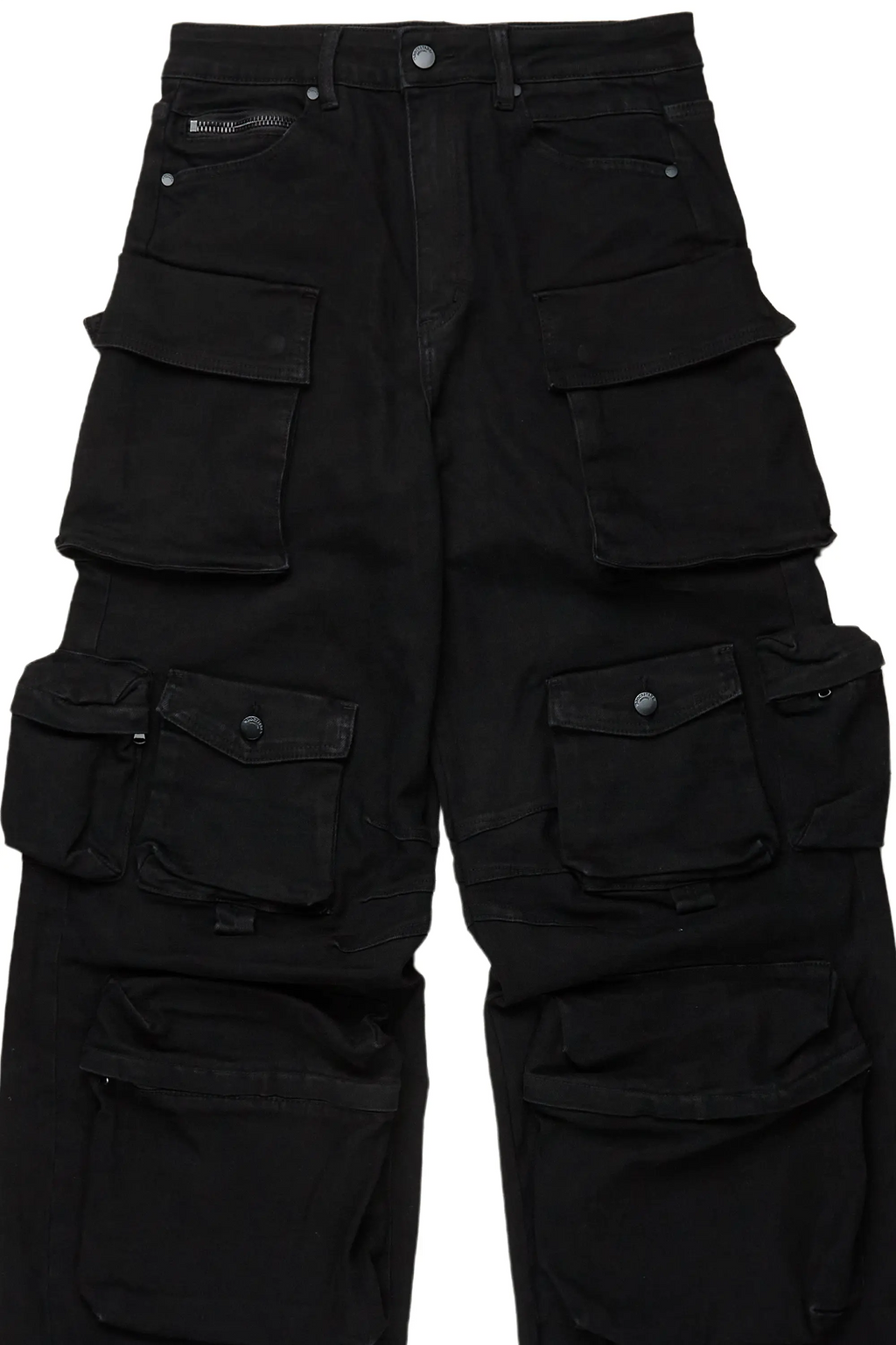 Mahesh Black Baggy Cargo Jean