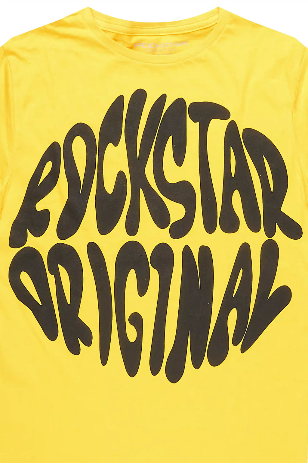 Boys Thierry Yellow/Black Graphic T-Shirt