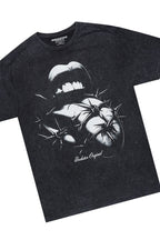 Schmear Vintage Black T-Shirt/Stacked Flare Jean Bundle