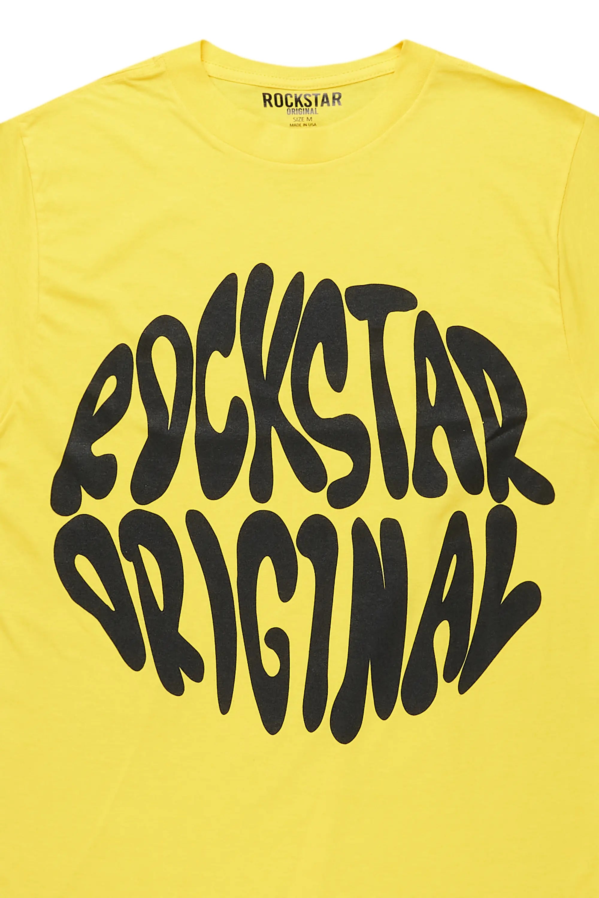 Thierry Yellow Graphic T-Shirt