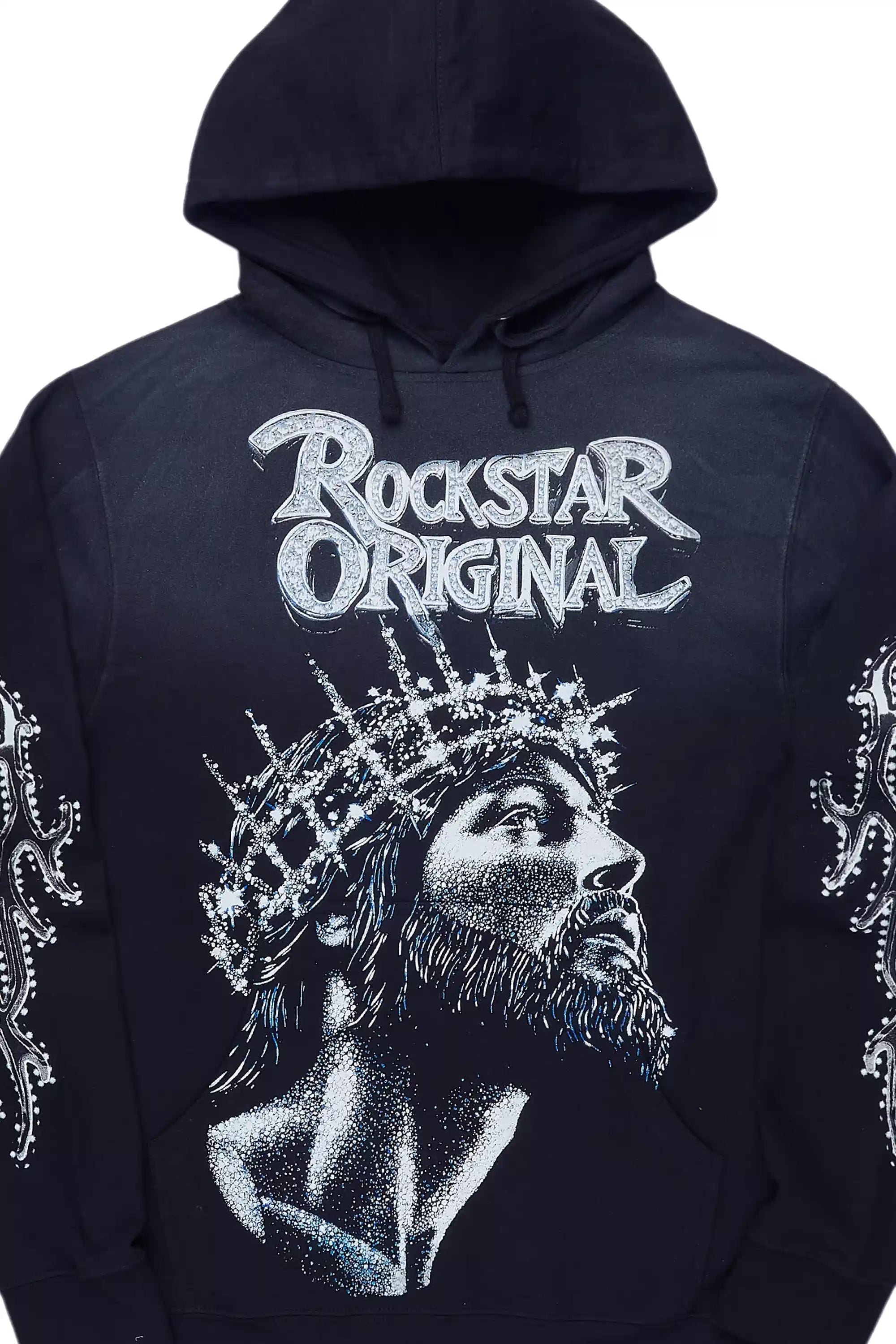 Darius Navy Graphic Hoodie