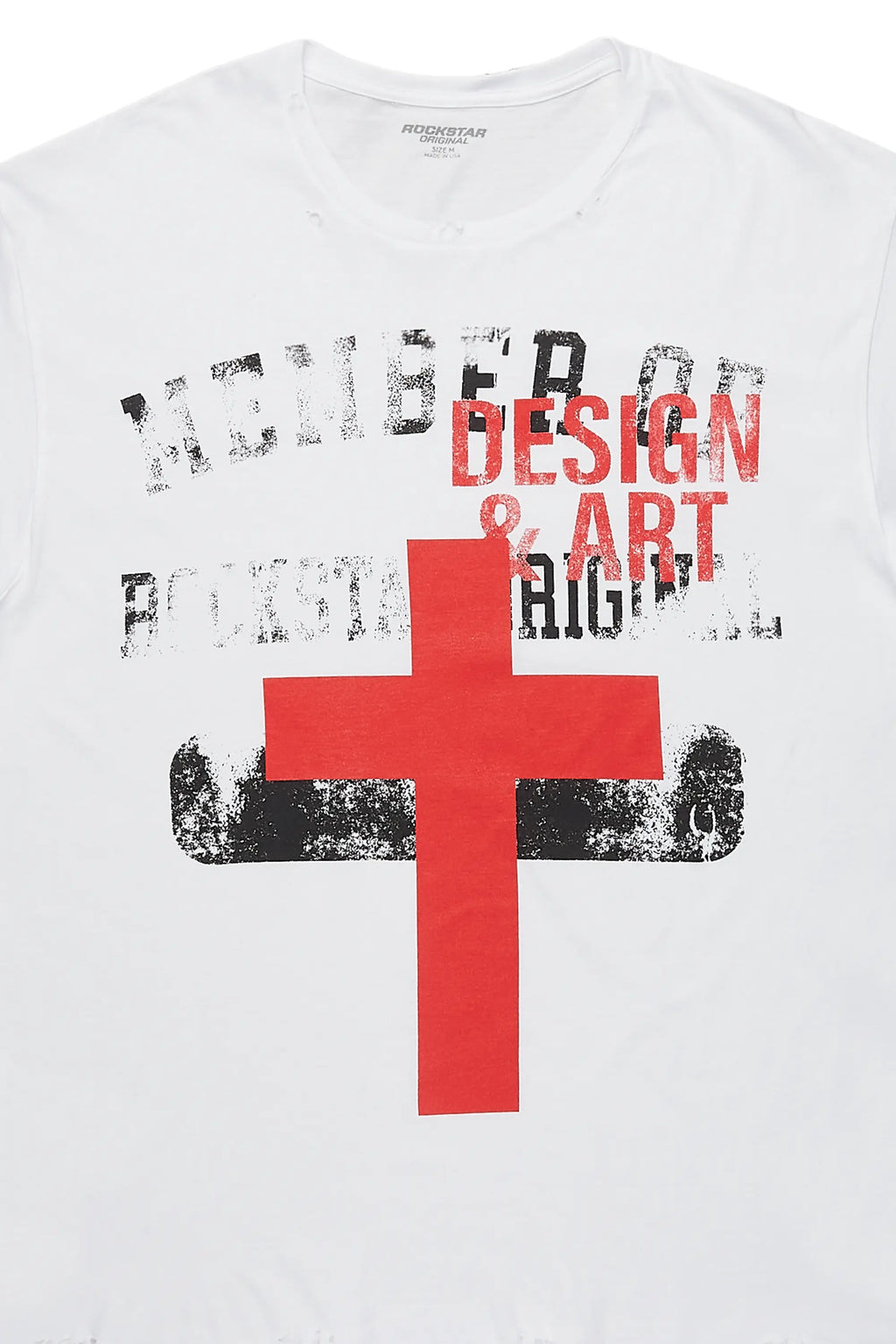 Jahan White Oversized Graphic T-Shirt