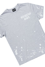 Rafix Heather Grey Graphic T-Shirt Short Set