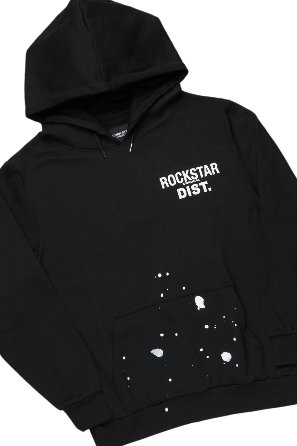 Raffer Black Hoodie/Super Stacked Flare Track Set