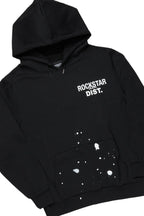Raffer Black Hoodie/Super Stacked Flare Track Set
