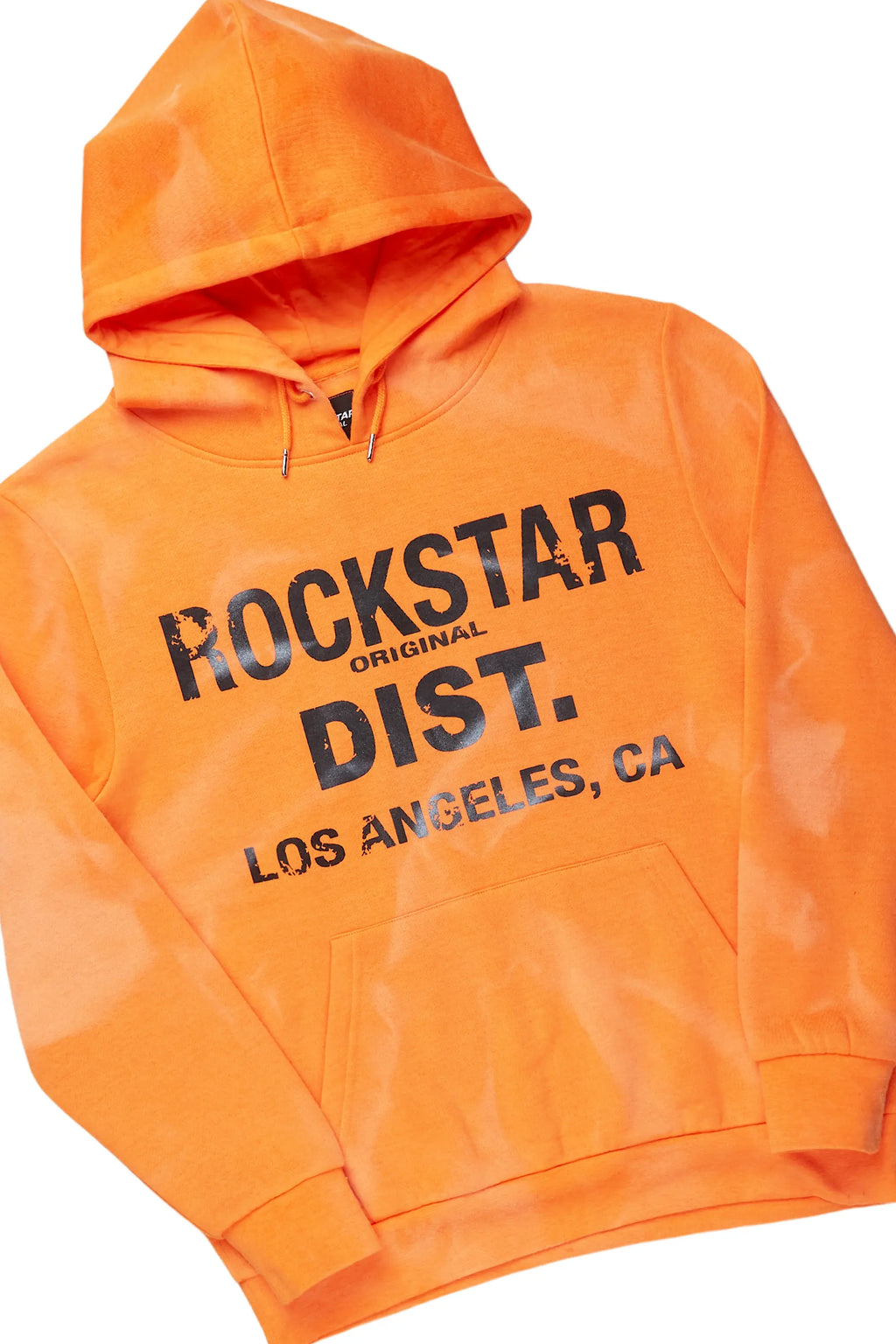 Nelly Orange Hoodie/Super Stacked Flare Pant Set