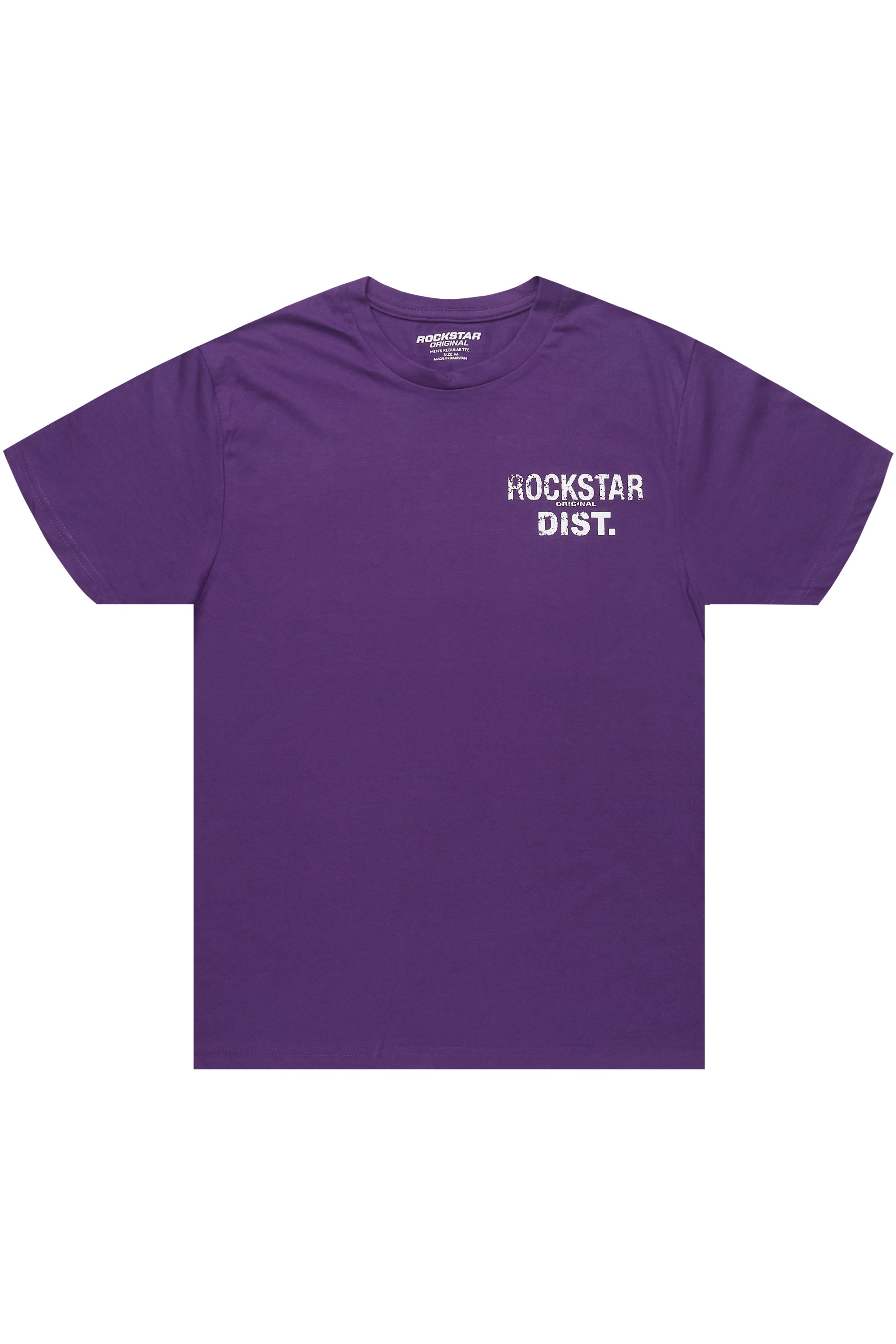 Lake Purple/White Graphic T-Shirt