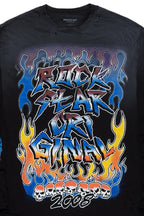 Ebbe Black Long Sleeve Graphic T-Shirt