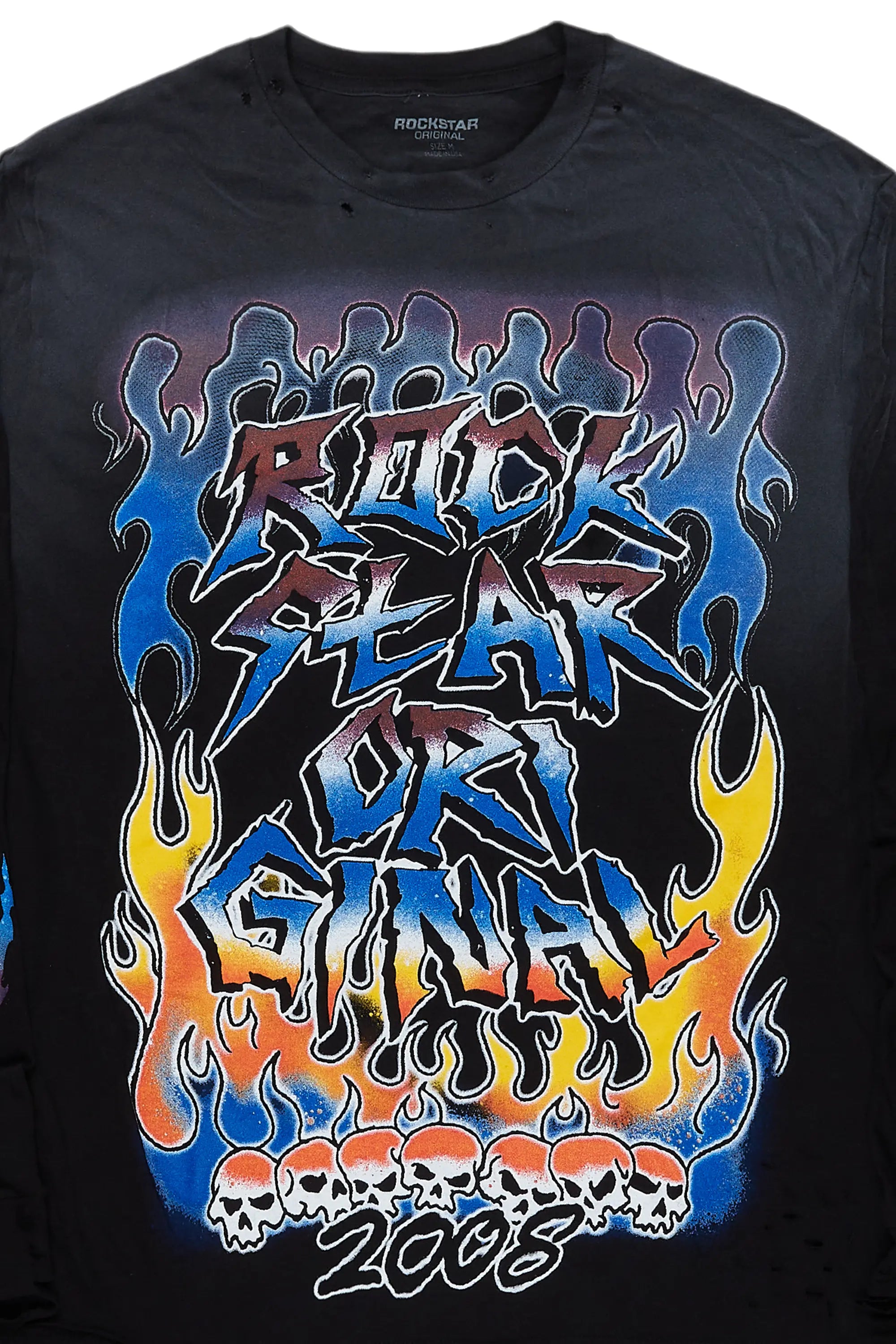 Ebbe Black Long Sleeve Graphic T-Shirt