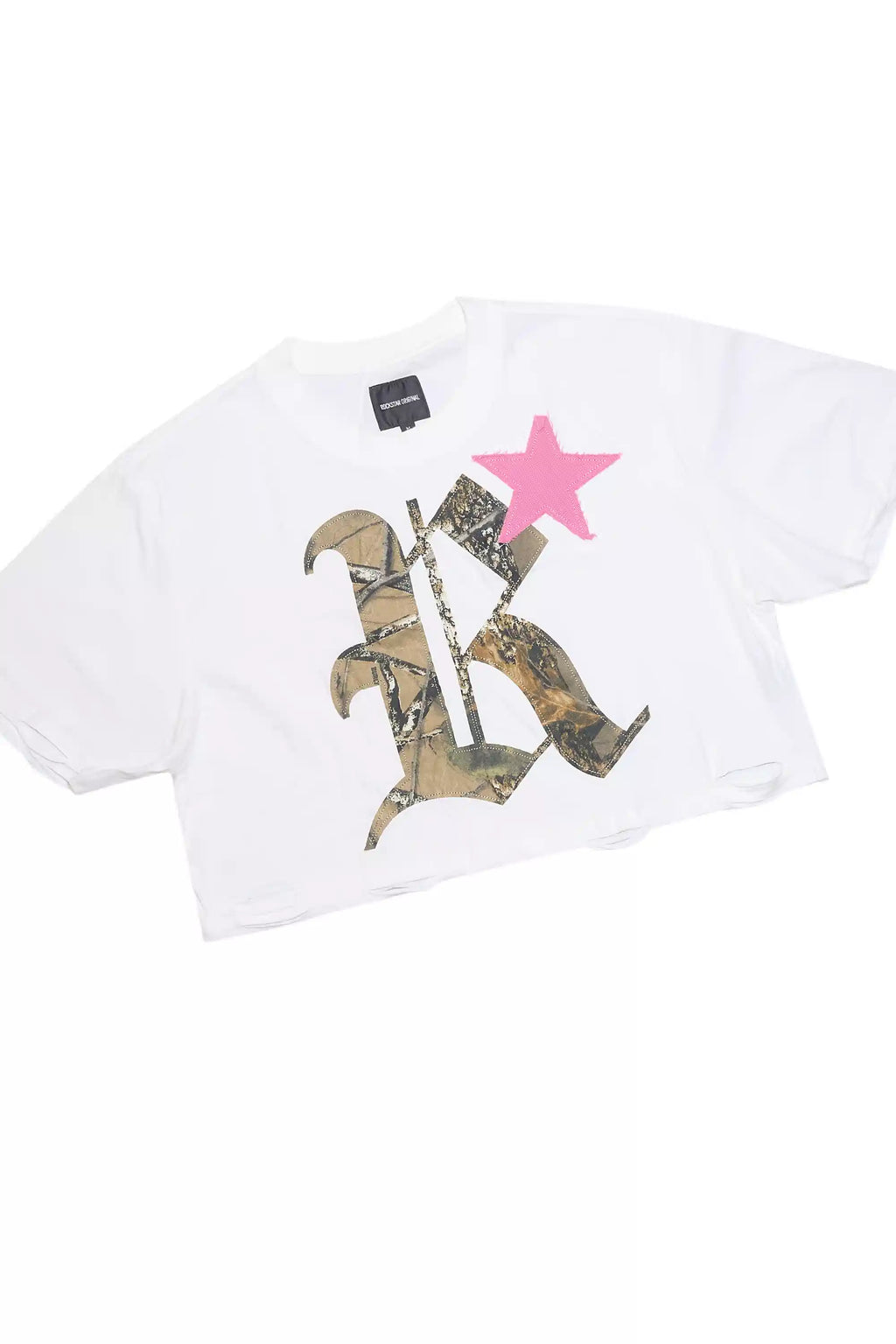 Delgera White/Pink T-Shirt Trackset