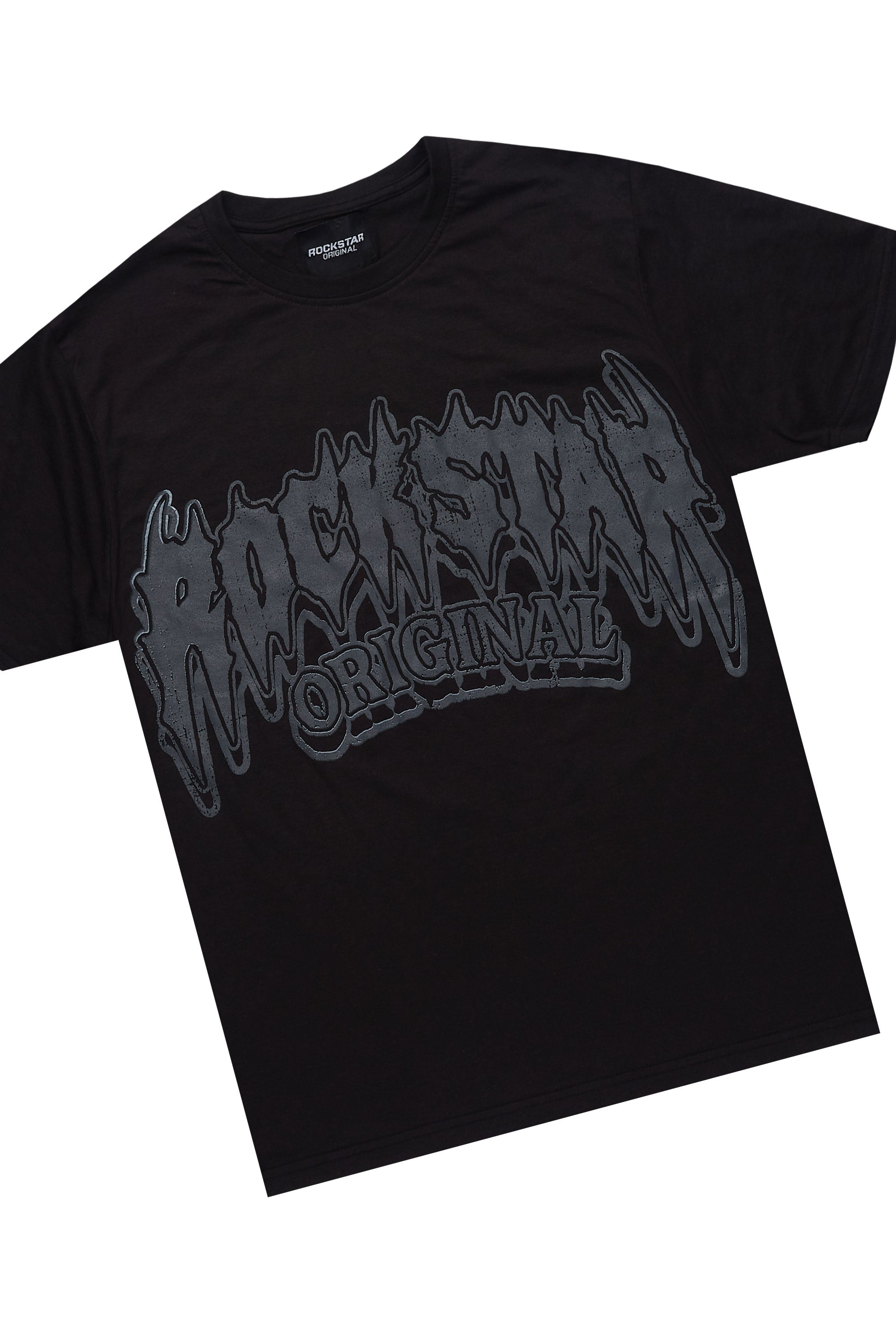 Dray Black/Black T-Shirt/Short Set