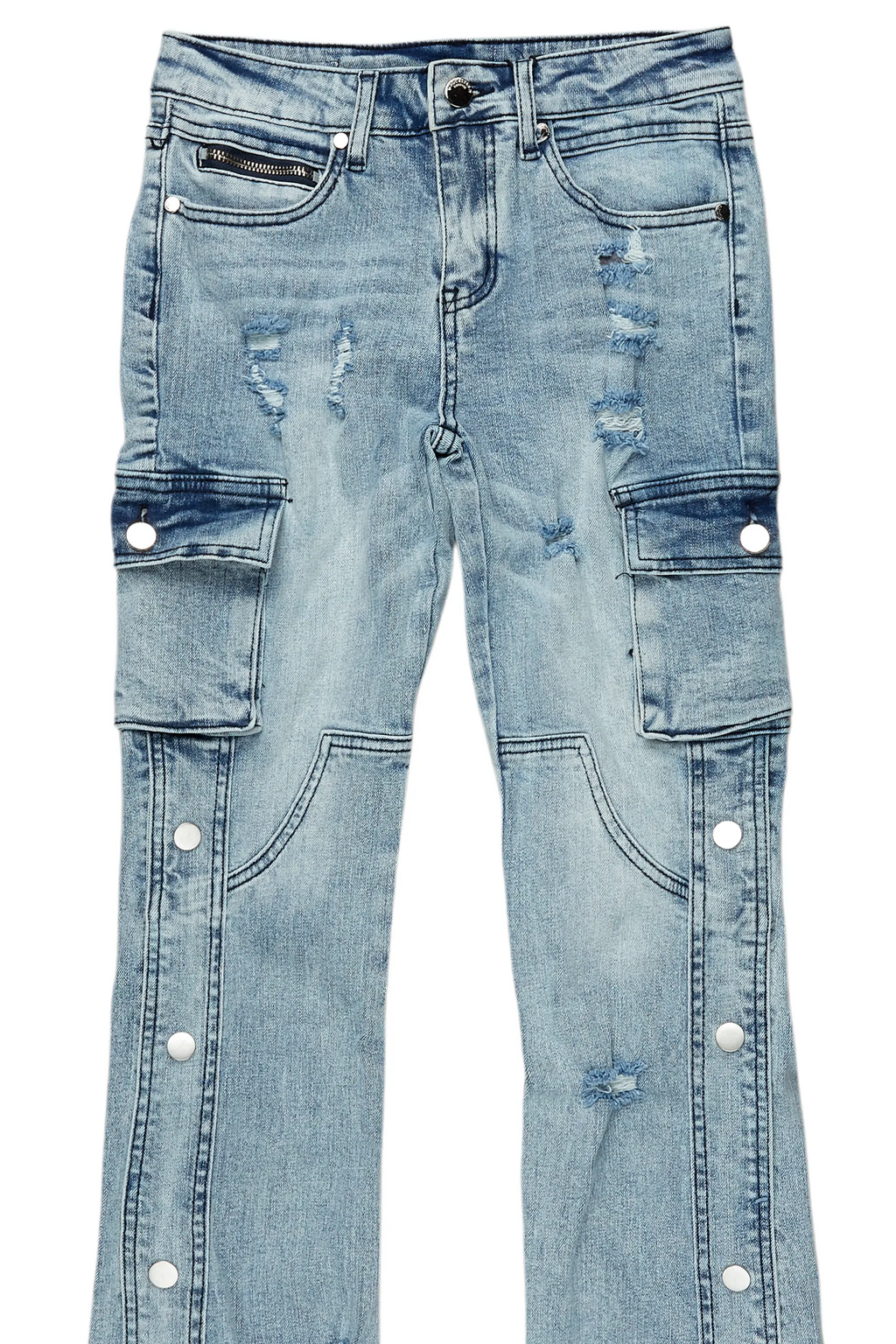 Boys Kuiper Light Blue Baggy Fit Jean