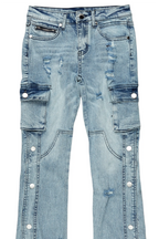 Boys Kuiper Light Blue Baggy Fit Jean