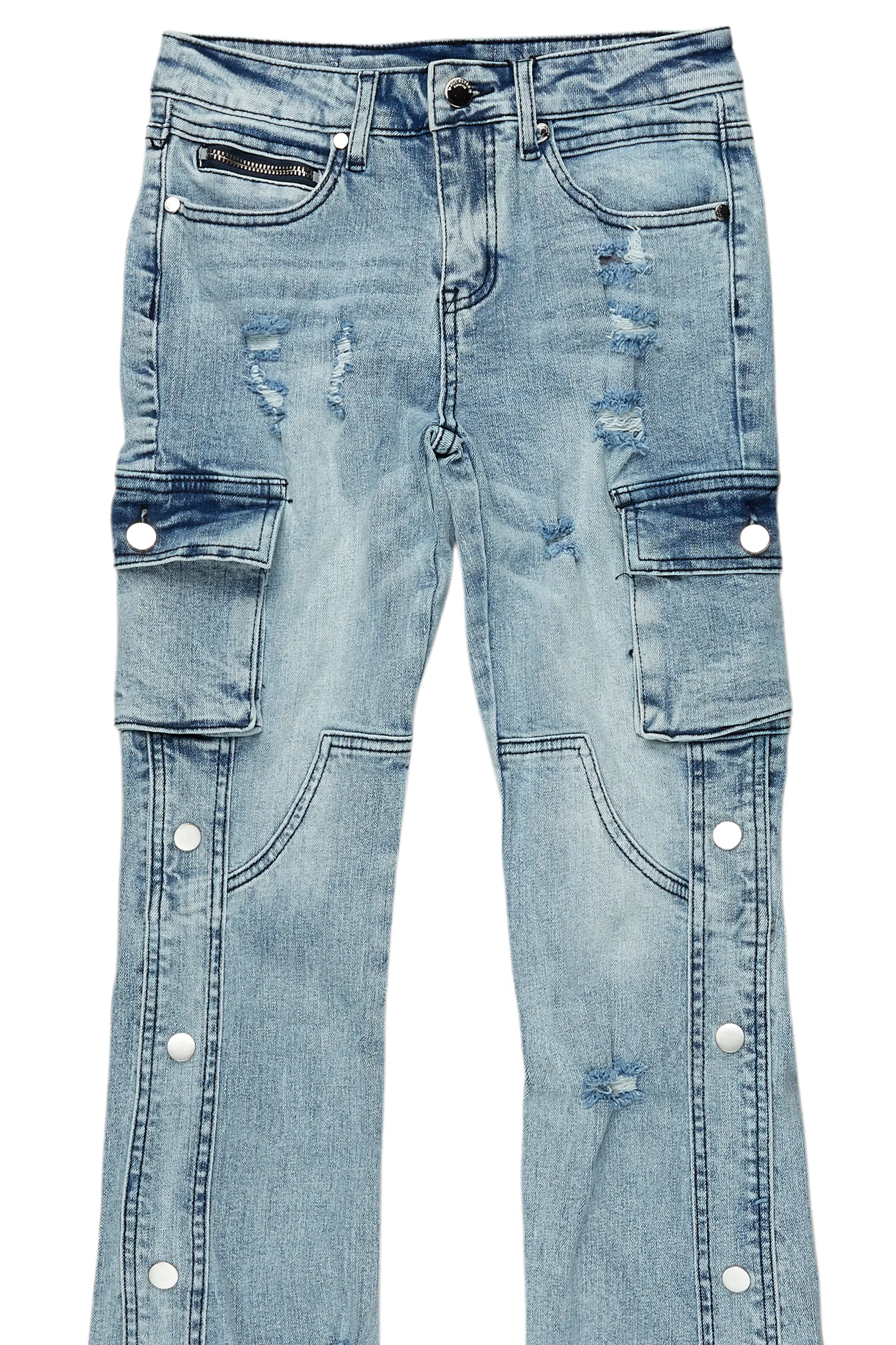 Boys Kuiper Light Blue Baggy Fit Jean