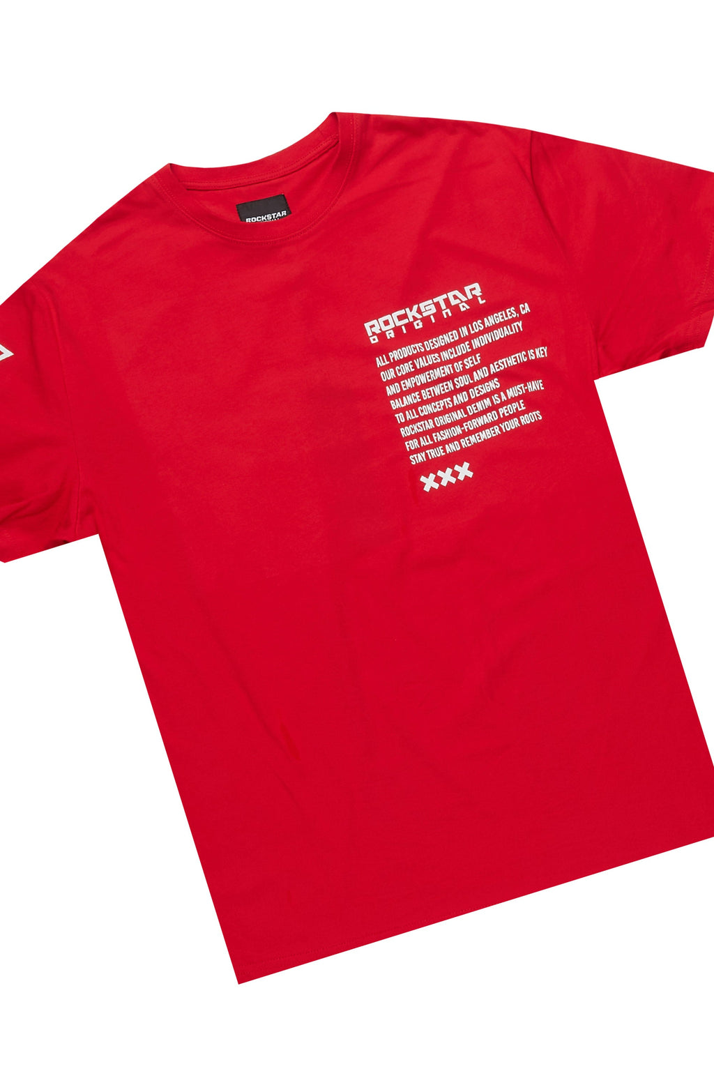 Jash Red/White Short Set