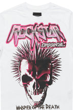 Girls Bastina White Graphic T-Shirt