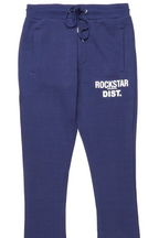 Alpine Navy Super Stacked Trackpant