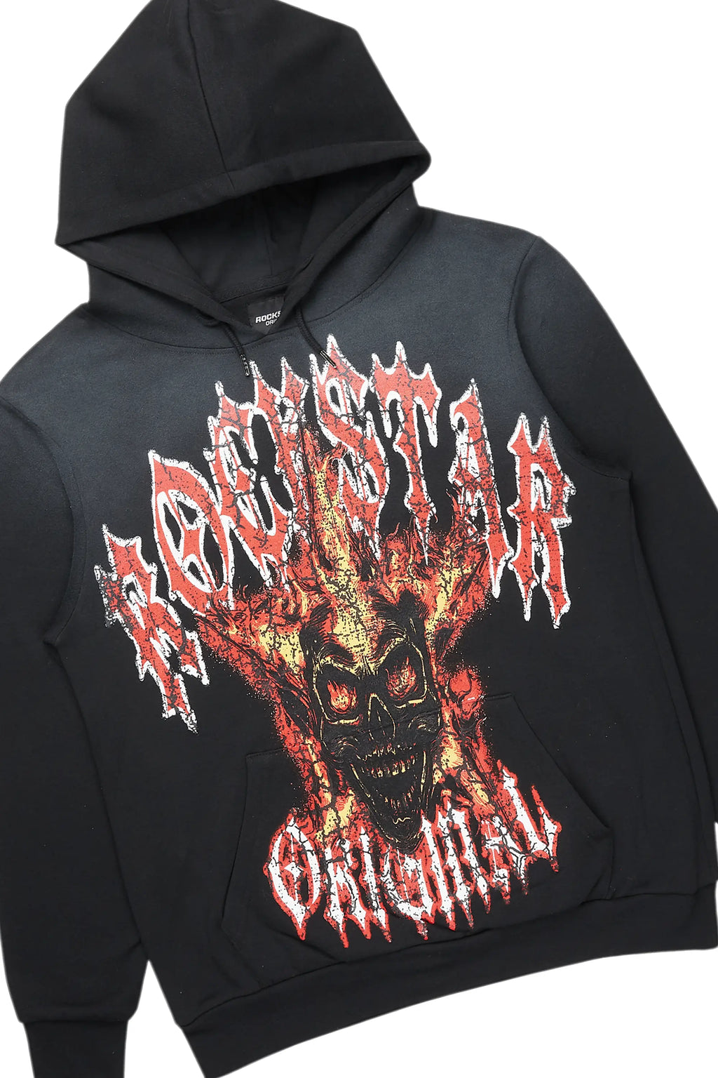 HDStar Black/Red Hoodie/Baggy Track Pant Set