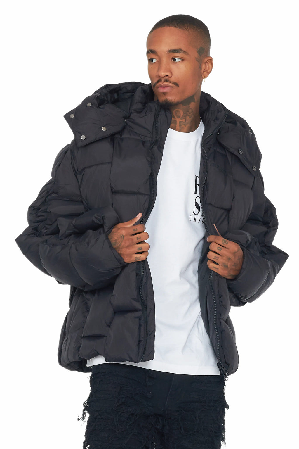 Marley Black Puffer Jacket