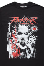 Marci Black Oversized T-Shirt