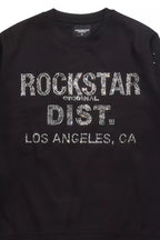 Raze Black/Silver Rhinestone Crewneck Sweatshirt