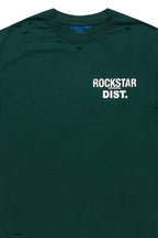 Lake 3.0 Dark Green/White Oversized Graphic T-Shirt