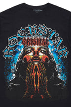 Dallan Black Oversized Graphic T-Shirt