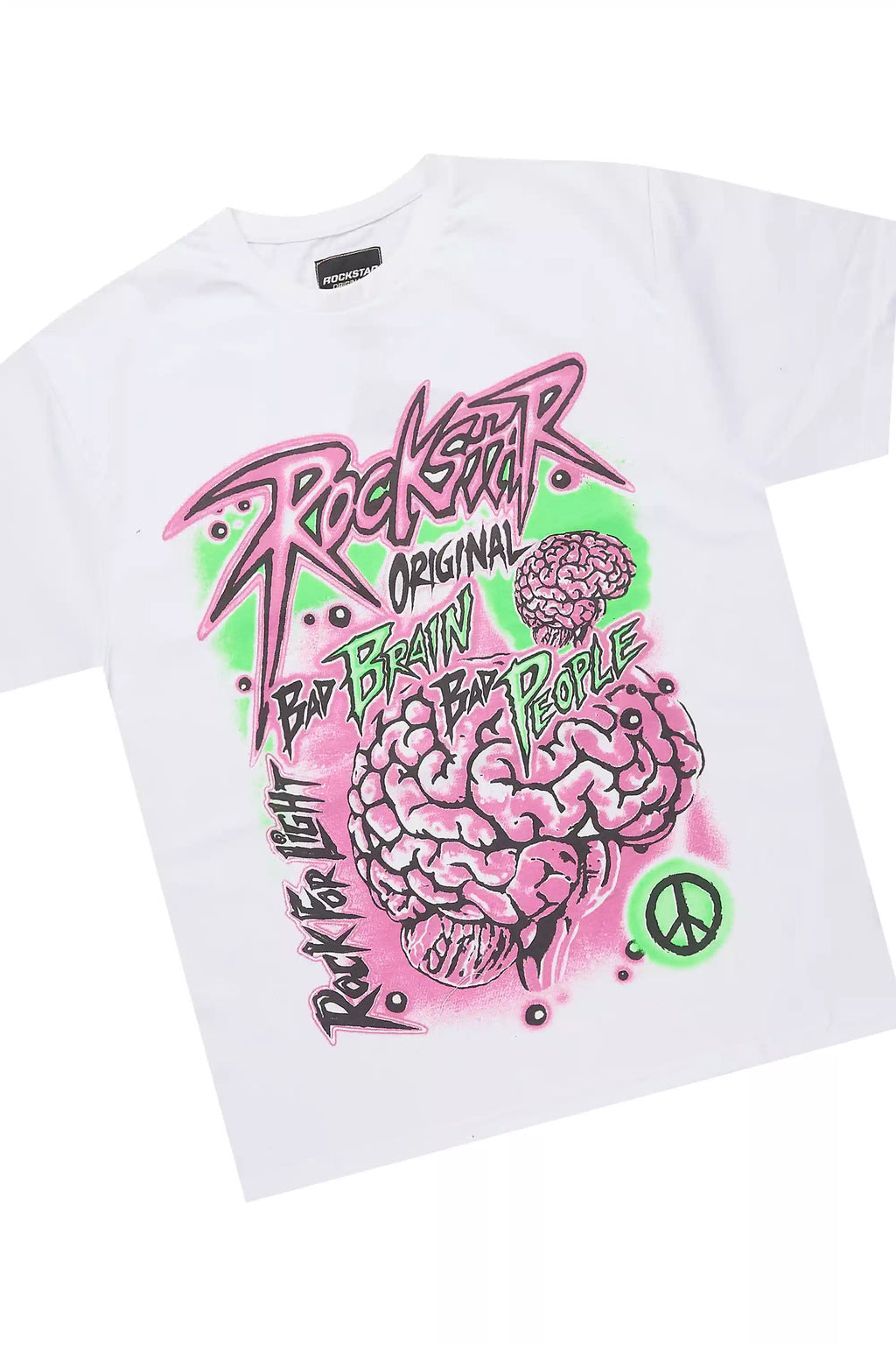 Braindead Purple/White T-Shirt/Stacked Track Set