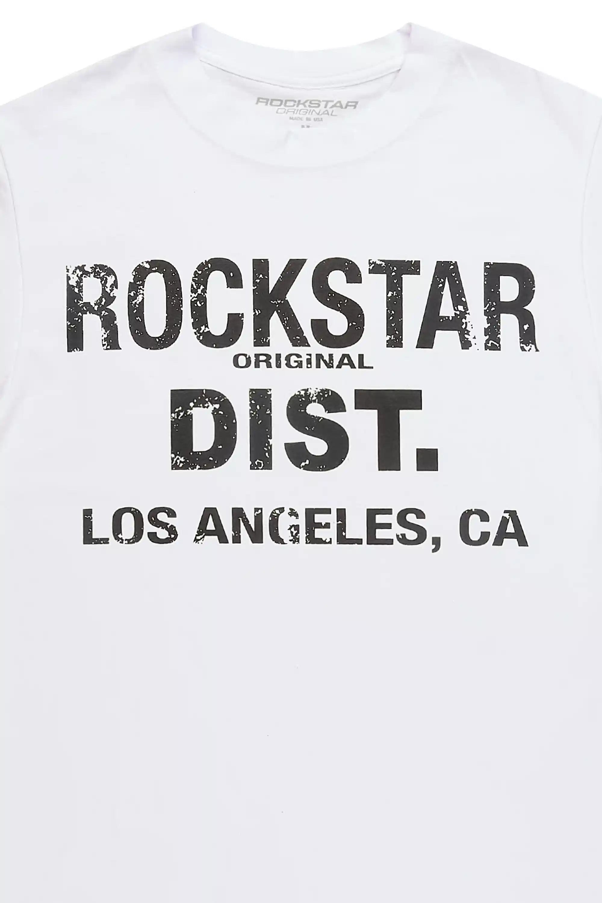 Nelly White/Black Oversized Graphic T-Shirt