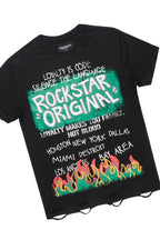 Beno Black T-Shirt/Super Stacked Flare Jean Bundle