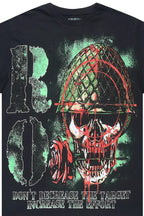 Loletha Black Graphic Short Sleeve Tee