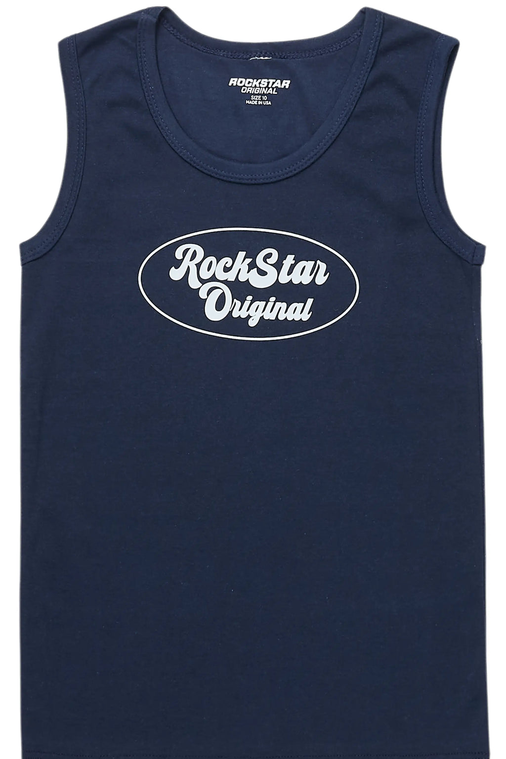 Girls Noir Navy Tank Top