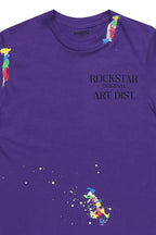 Boys Palmer Purple Graphic T-Shirt