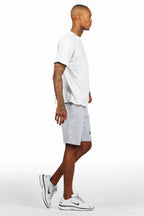 Sana Grey/Black Short Set