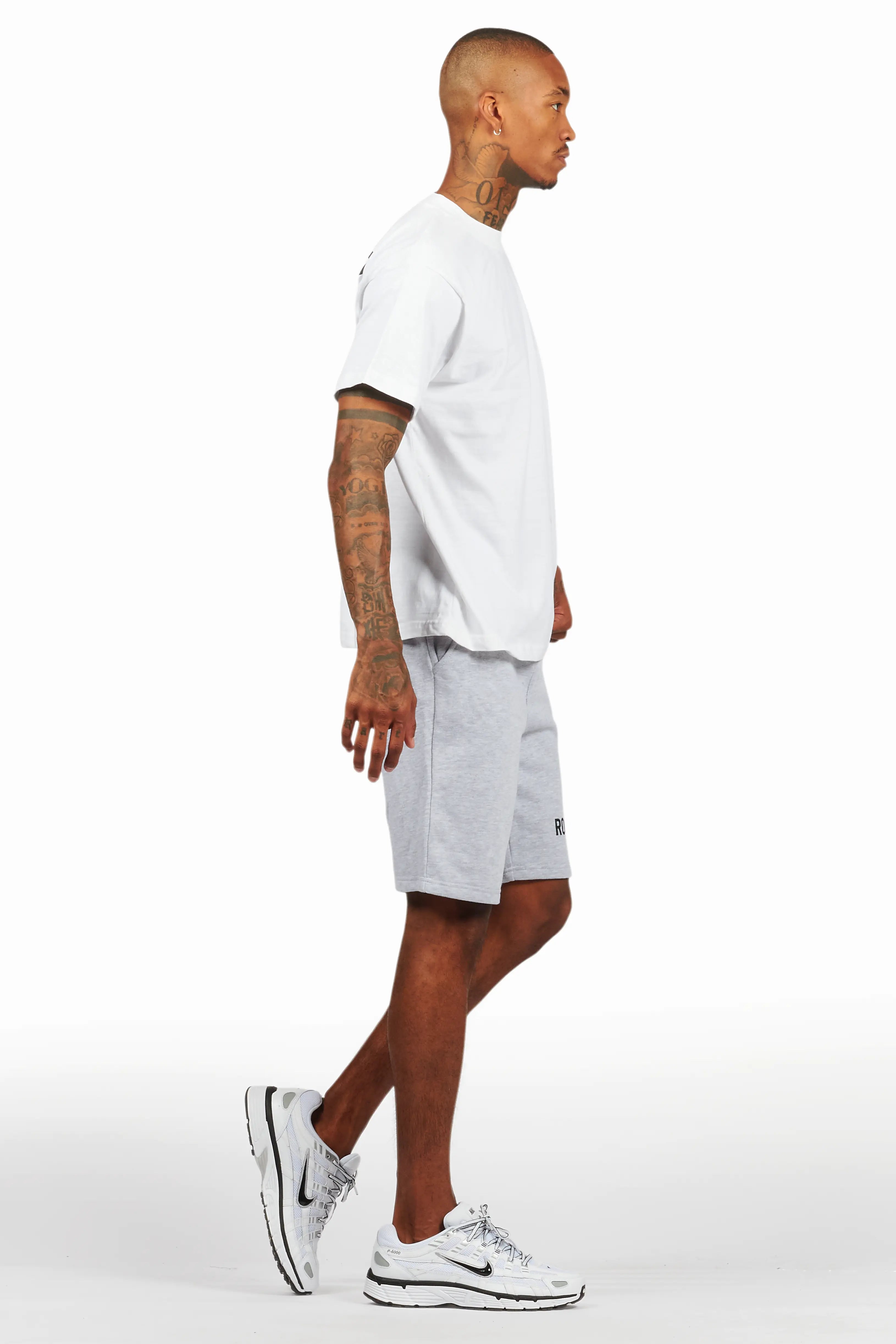 Sana Grey/Black Short Set