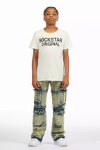 Boys Zarian Vintage Light Blue Cargo Jean