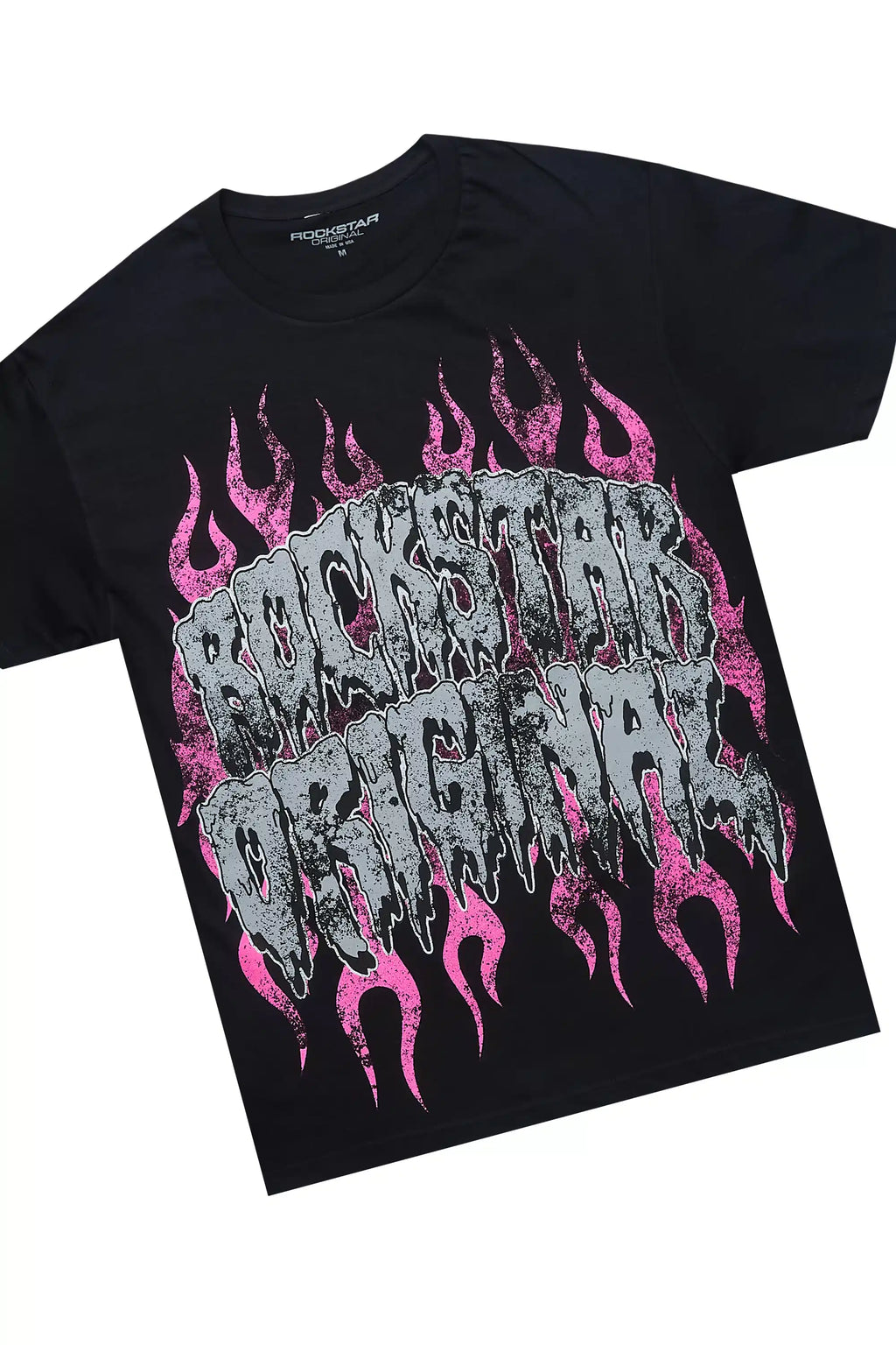 Trinia Black Tee & Keshia Dark Grey Jean Set