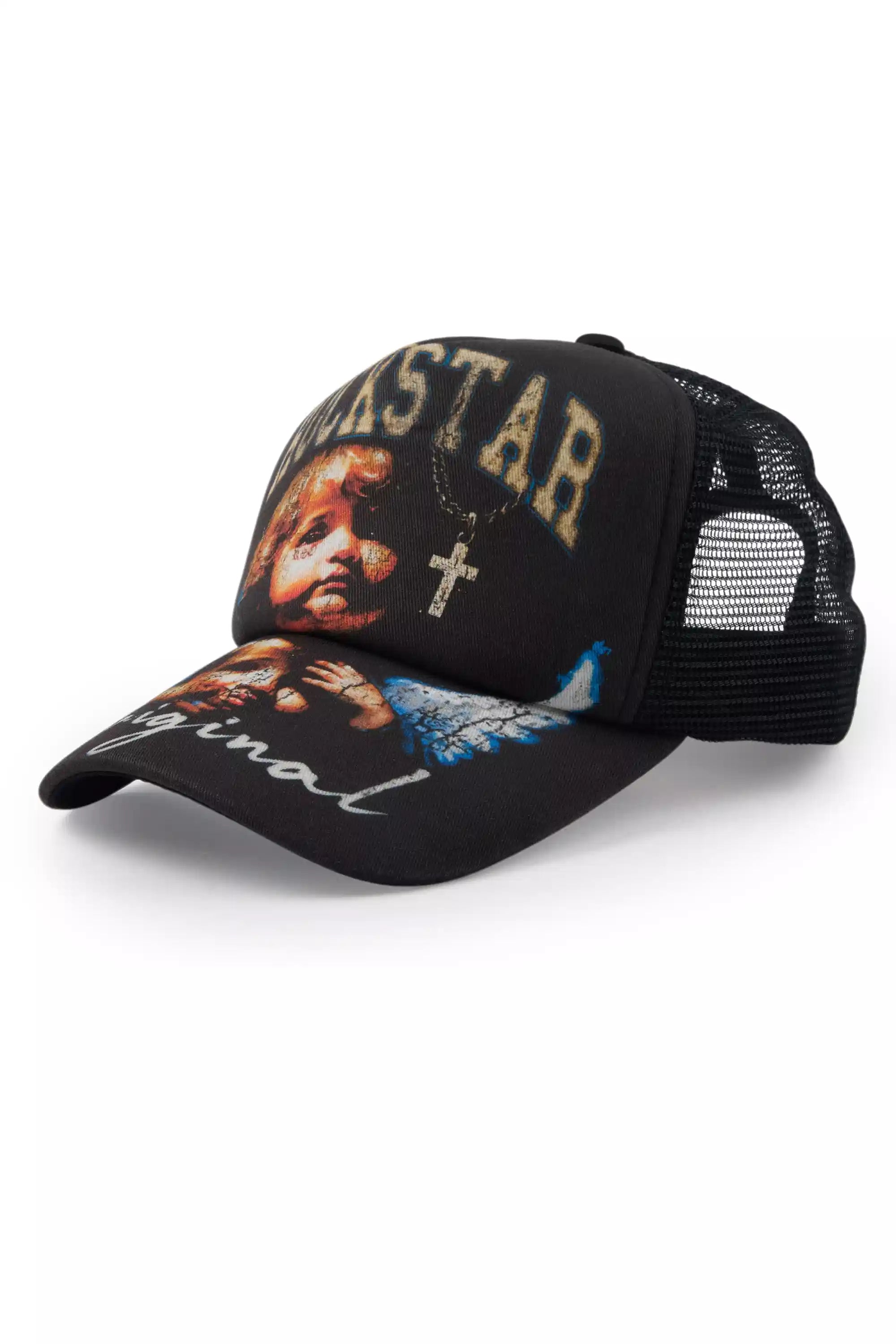 Juvala Black Trucker Hat